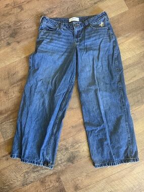 Hollister Low-Rise Super Baggy Jeans